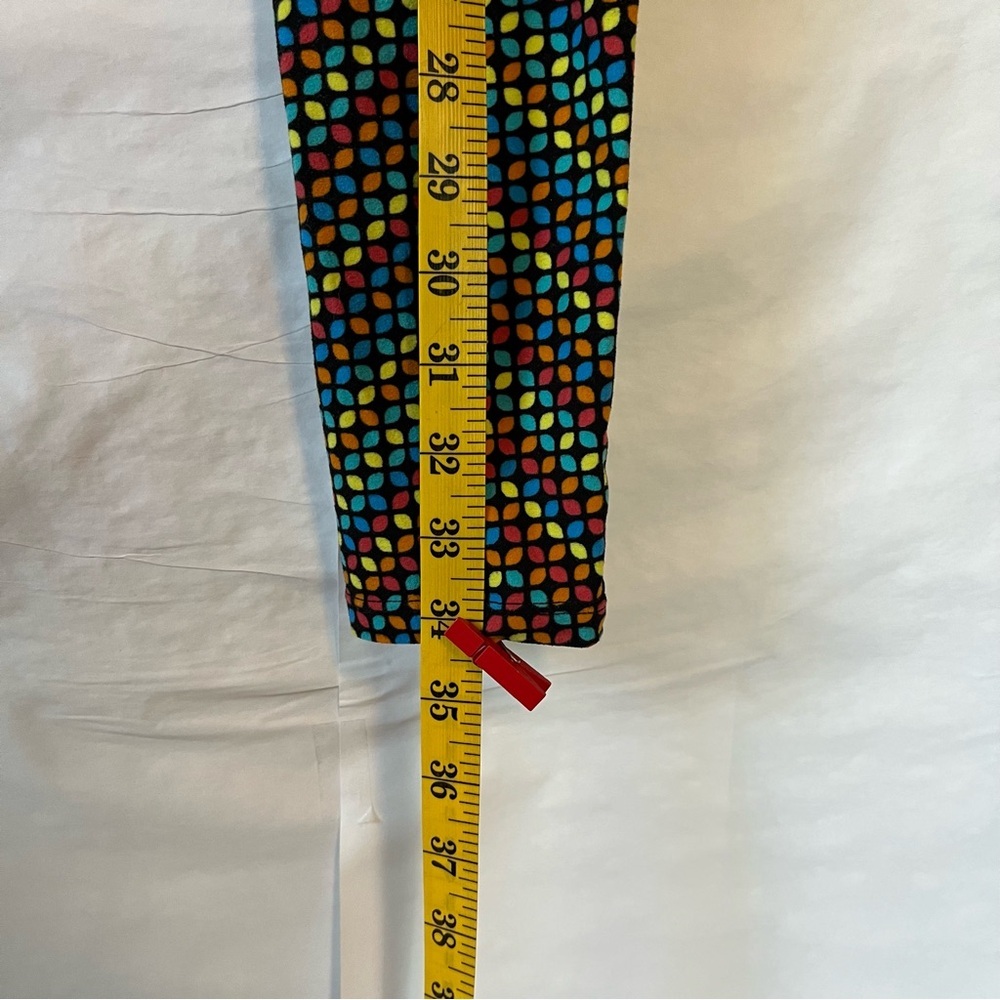 LULAROE Women’s Leggings in Brightly Colored Dotted Design - Picture 6 of 9